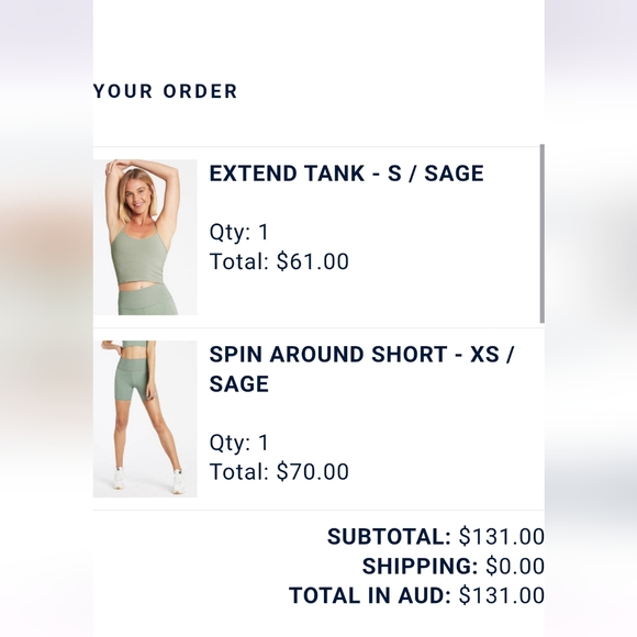 Nimble activewear set - Picture 3 of 3